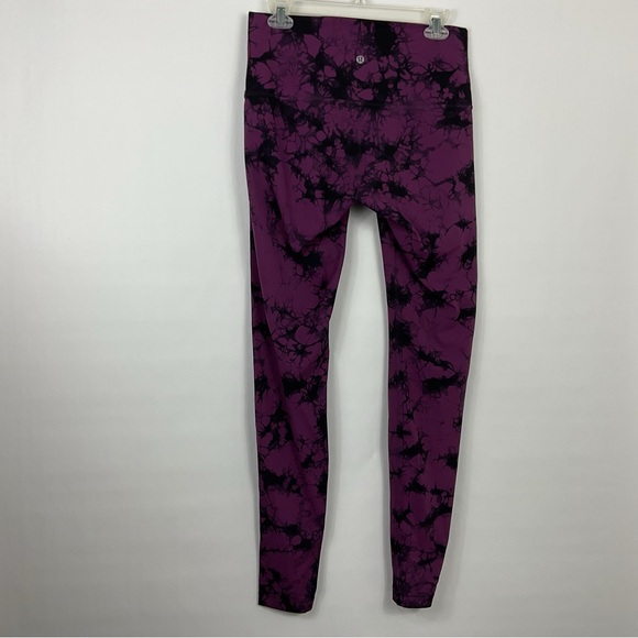Lululemon Wunder Under Hi Rise Shibori Pant Size 10 - Picture 3 of 7